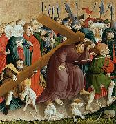 Hans Multscher The Cross of Christ; The Wings of the Wurzach Altar china oil painting artist